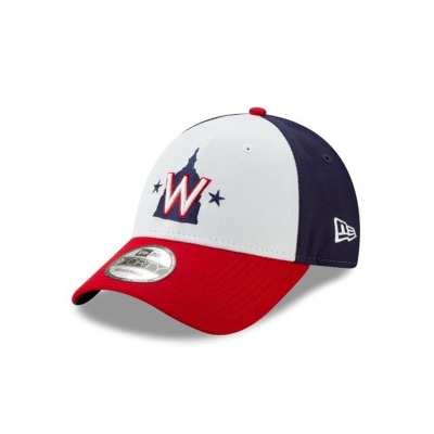 Red Washington Nationals Hat - New Era MLB The League Alt 2 9FORTY Adjustable Caps USA6925140